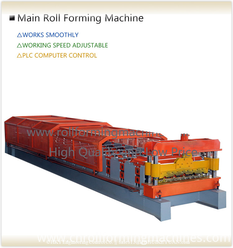Water Wave Corrugating Sheet Rolling Machine